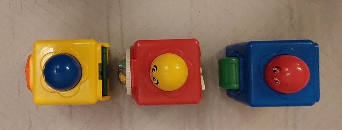 Klocki interaktywne 3 fisher price