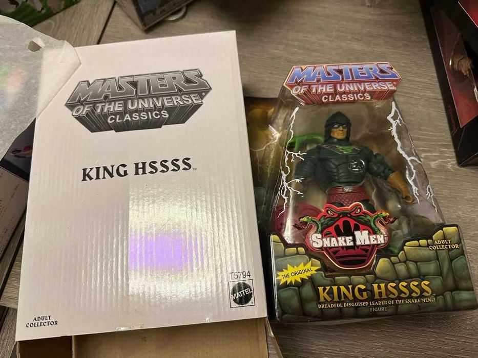 Figura Mattel Masters of The Universe Classics King Hssss