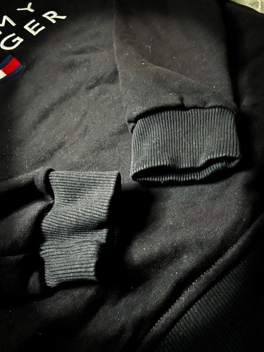 Super Rabat! Nowa Czarna Damska Bluza «Tommy Hilfiger» Markowa / S