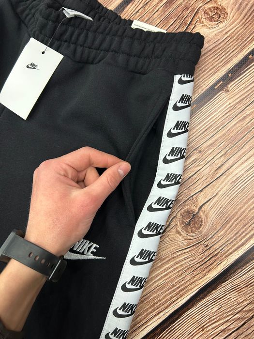 Оригінал Штани Nike на лампасах брюки найк лампаси