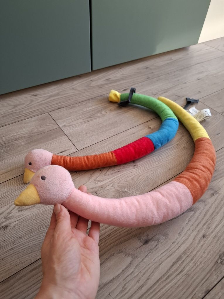 Sagoskatt Ikea maskotka kura wąż długa przytulanki małych projektantów