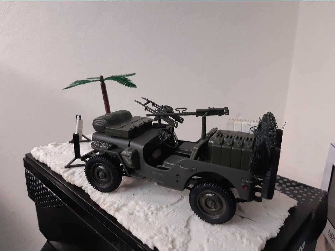 Miniatura 1/18 Jeep SAS 1942 - Militar