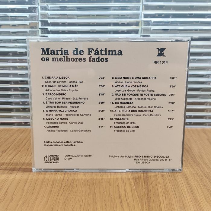 Maria De Fátima Os Melhores Fados