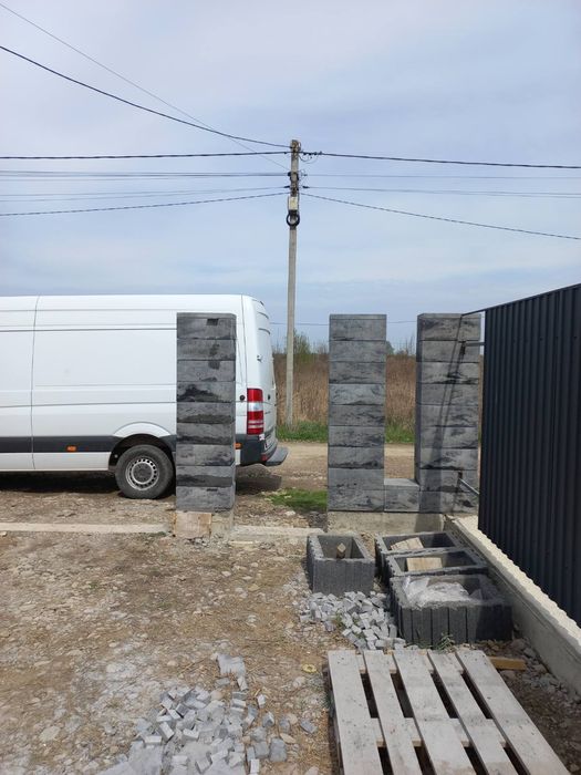 Кладка газоблоку, піноблоку, шлакоблоку