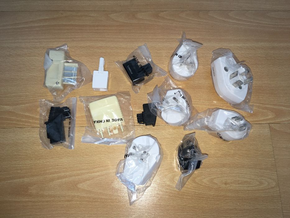 Conjunto de adaptadores universal para linha telefónica RJ11