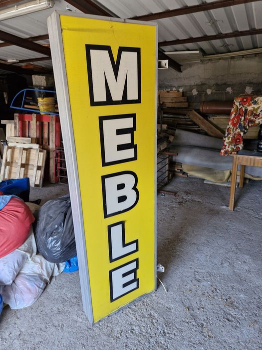 Reklama baner podświetlany