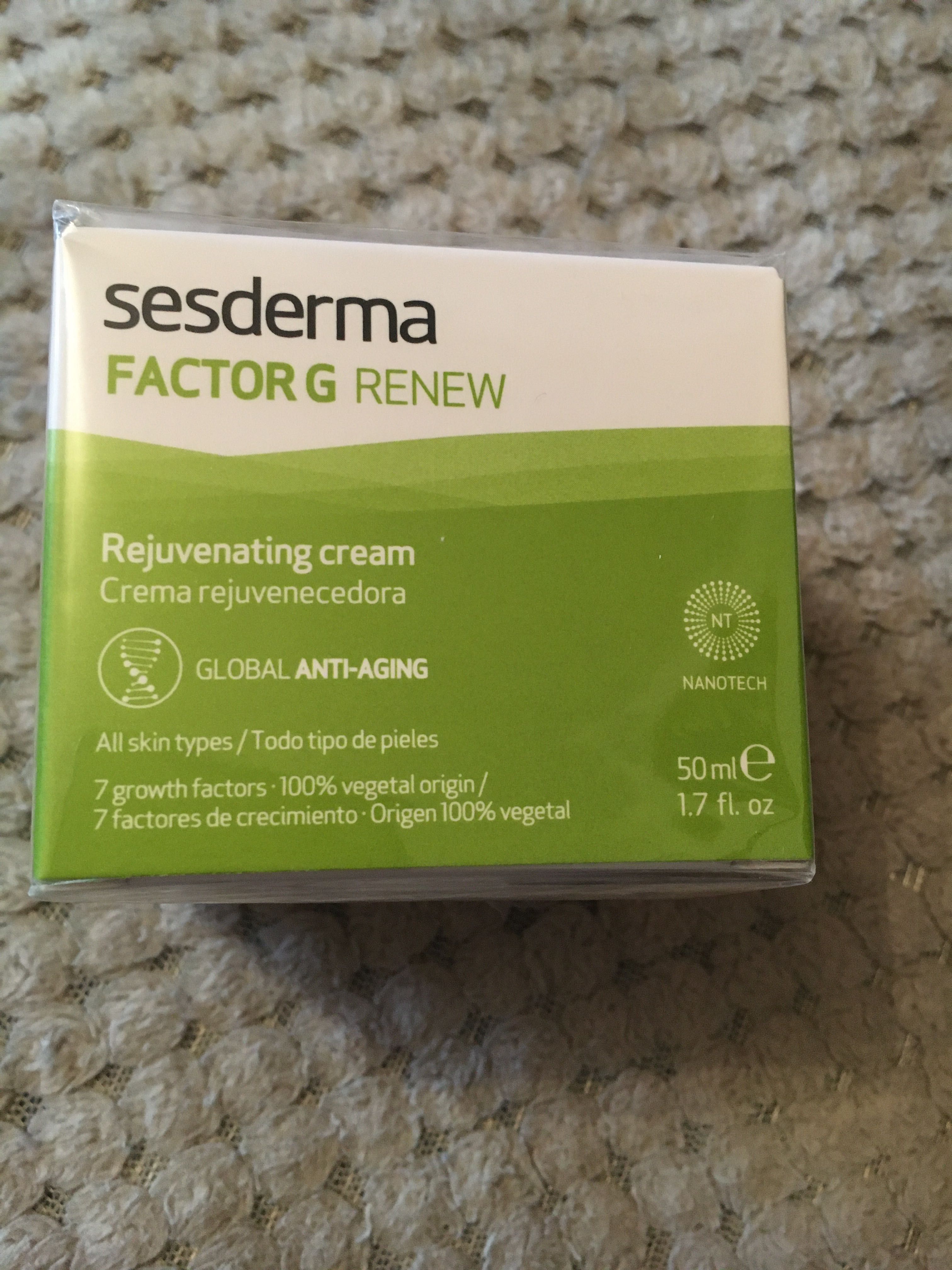 Sesderma Factor G Renew krem odmładzający do twarzy Nowy