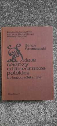 Dzieje wiedzy o literaturze polskiej - Jerzy Starnawski