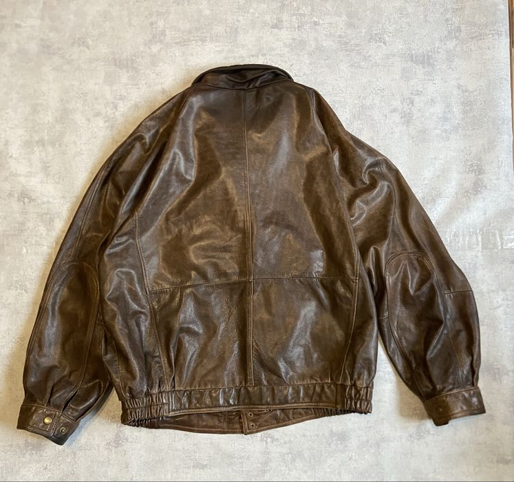 Prawdziwa skóra ciężka pilotka wojskowa