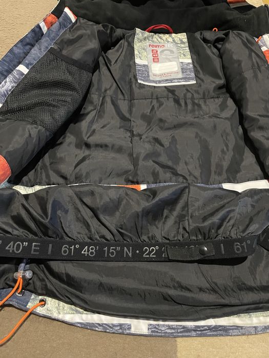 Куртка reima 128 зима осінь термо