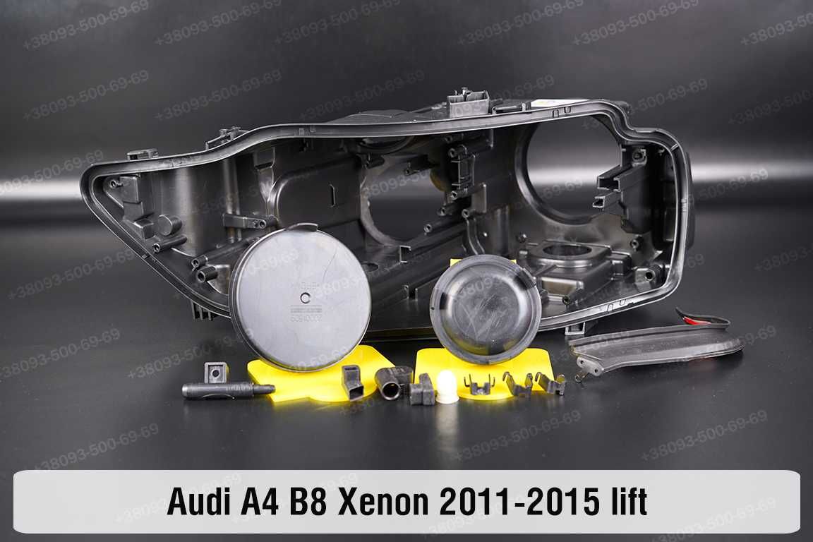 Скло корпуси фар Audi A4B6 A4 B7 а4б8 a4b8 А4В7 А4 В7 2000-2015