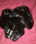 Cabelo ondulado curto castanho escuro 300g, 100€ em promocao