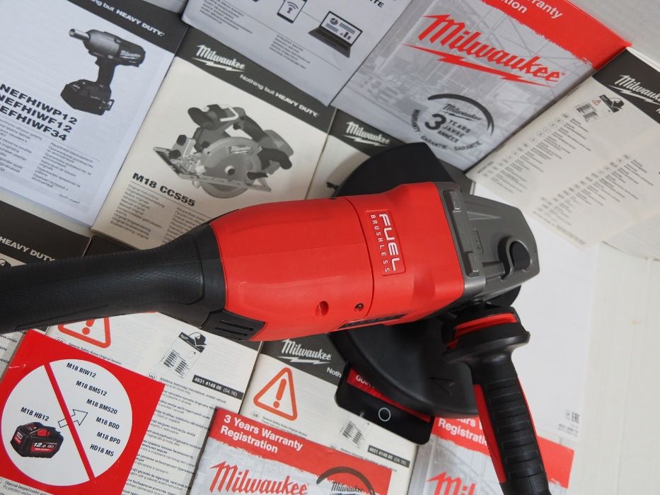 MILWAUKEE M18 FLAG 230 xpdb pila szlifierka katowa 18v kątówka