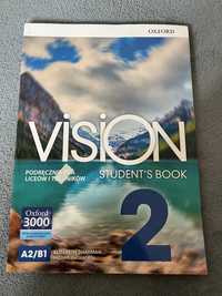 Książki angielski VISION 2 poziom A2/B1 i REPETYTORIUM OXFORD