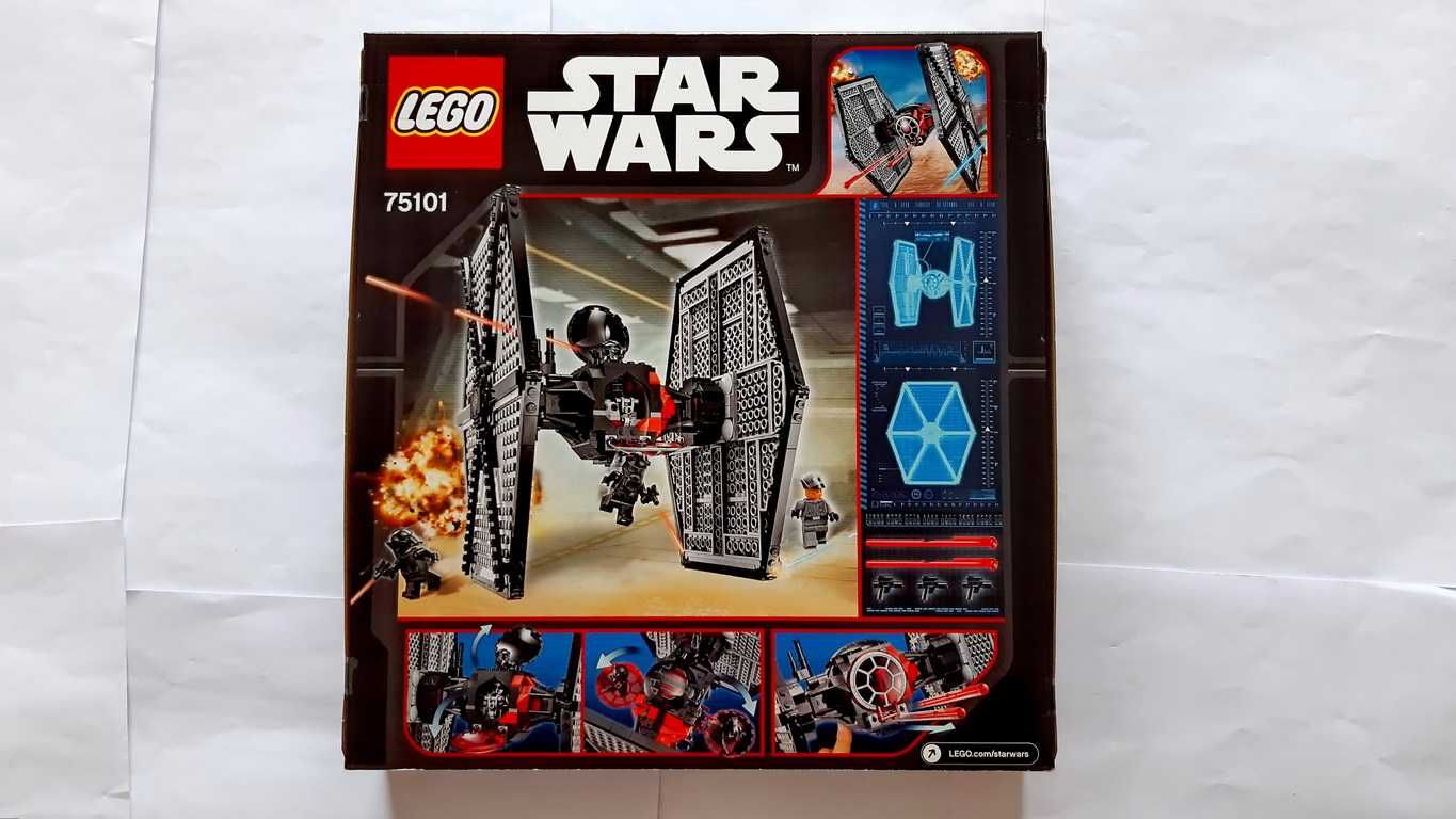 Lego Star Wars 75101 First Order Special Forces TIE Fighter selado