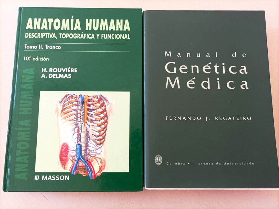Lote de Livros sobre Medicina (Anatomia / Gastrenterologia)