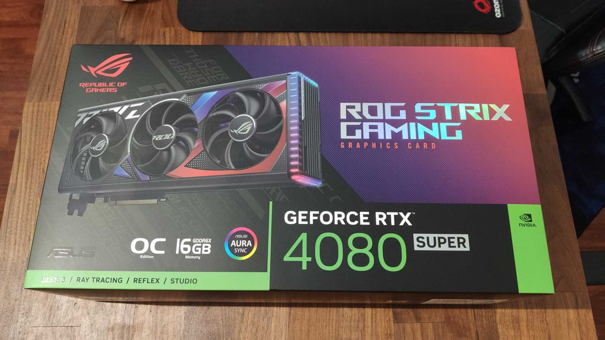 Asus GeForce RTX 4080 Super ROG Strix OC Edition 16GB GDDR6X DLSS3