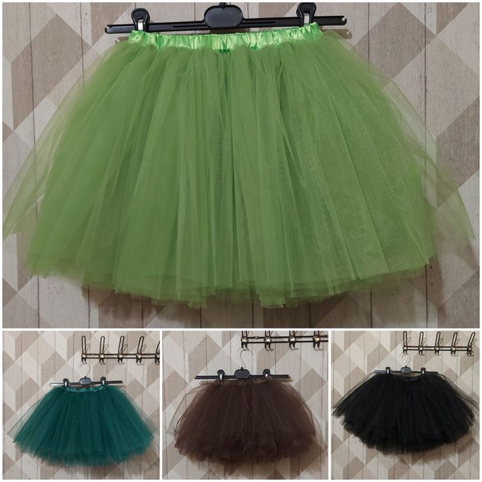 6 слоев| 6 шарів| 98-140р| Фатинова пишна спідниця "Ту-ту"|юбка фатин