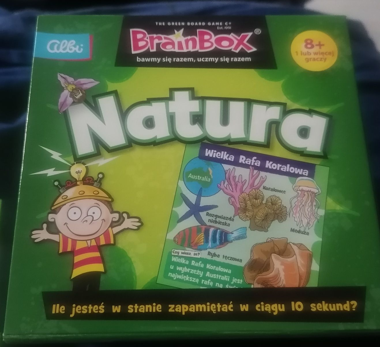 Brain box natura gra jak nowa