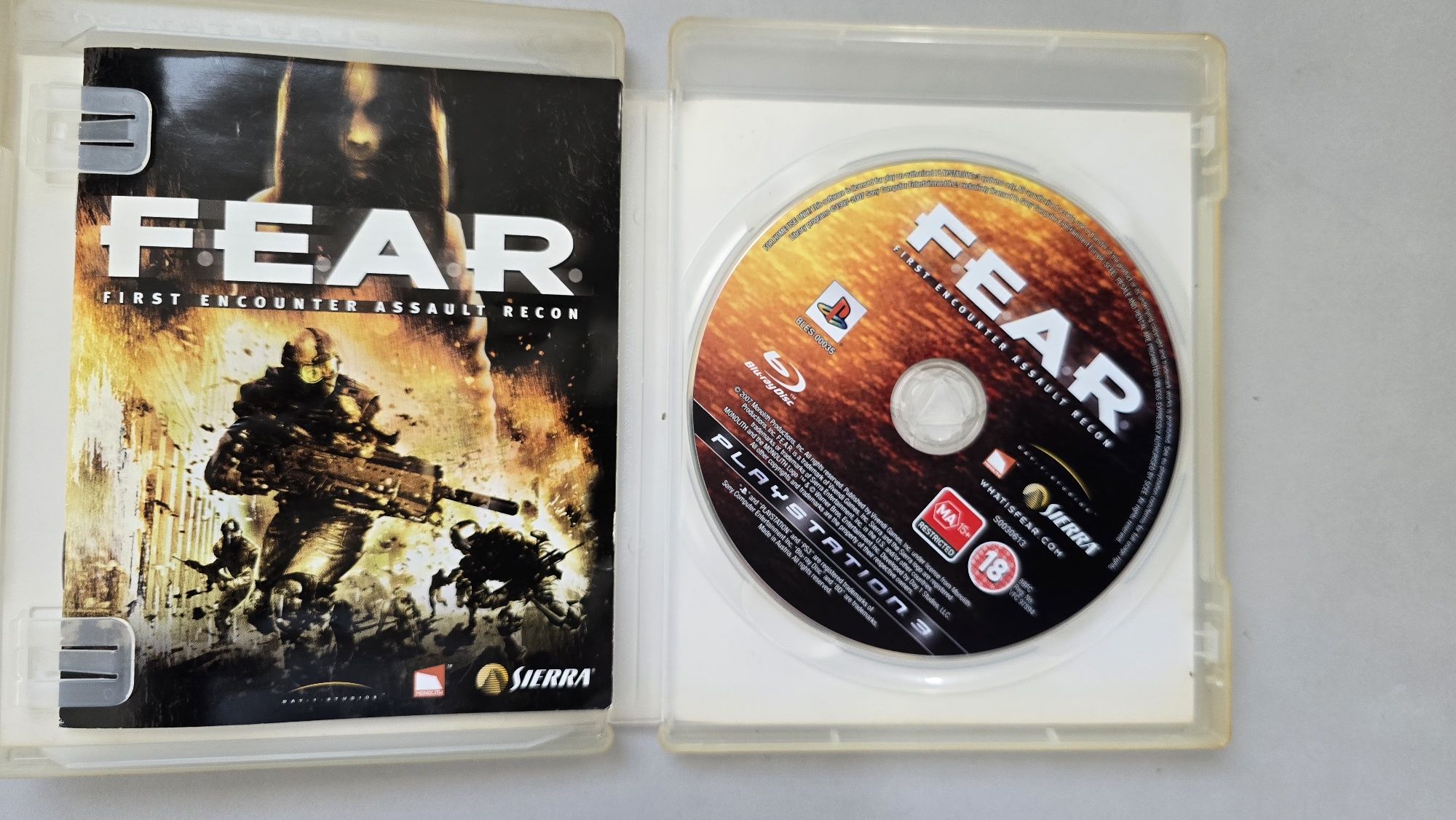 Fear PS3 gra ***
