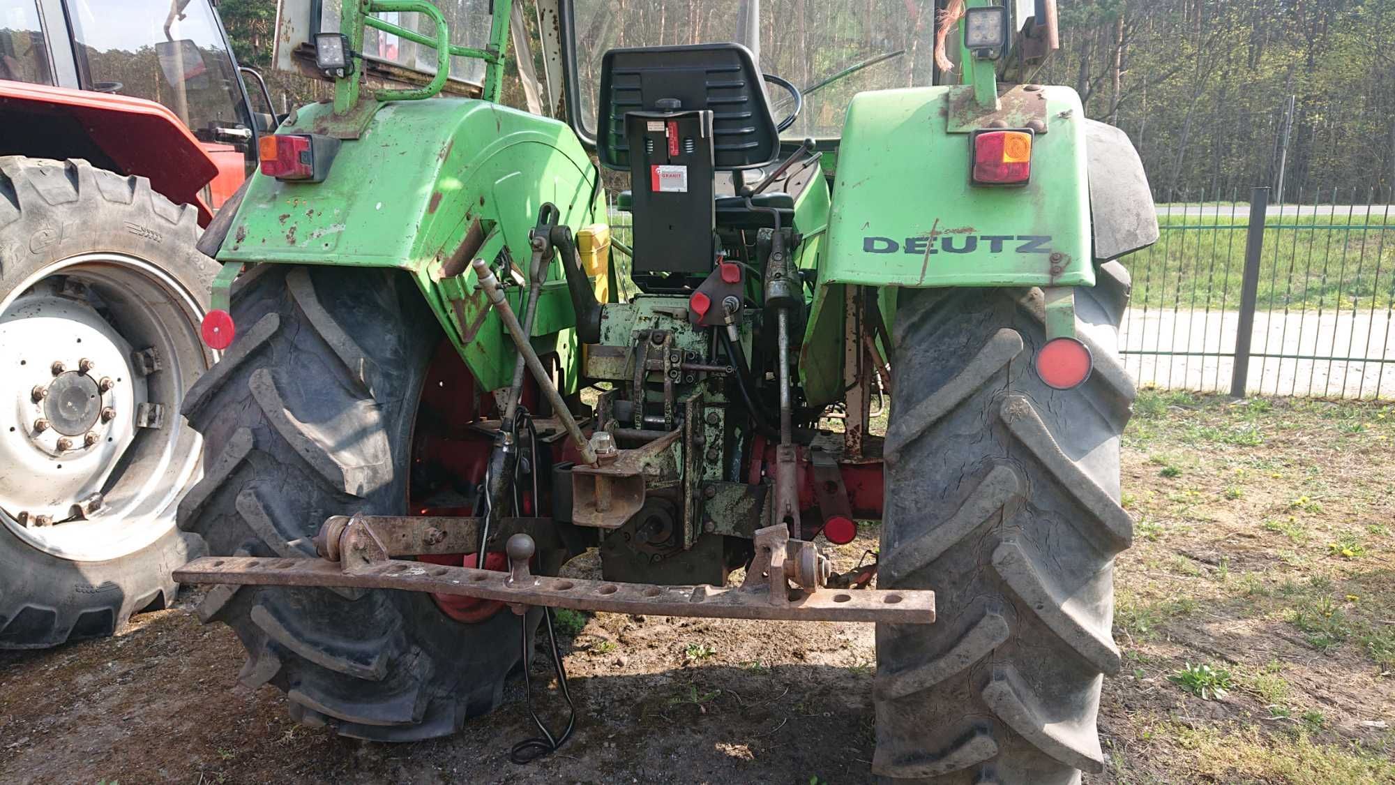 ciągnik rolniczy Deutz D7206 z turem