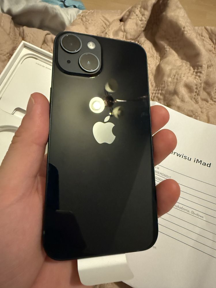 iPhone 14 128Gb nowy z ubezpieczenia
