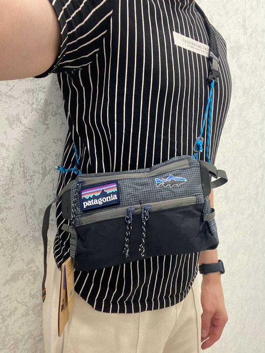 Патагонія Patagonia сумка з патчем чоловіча та жіноча кросс боді