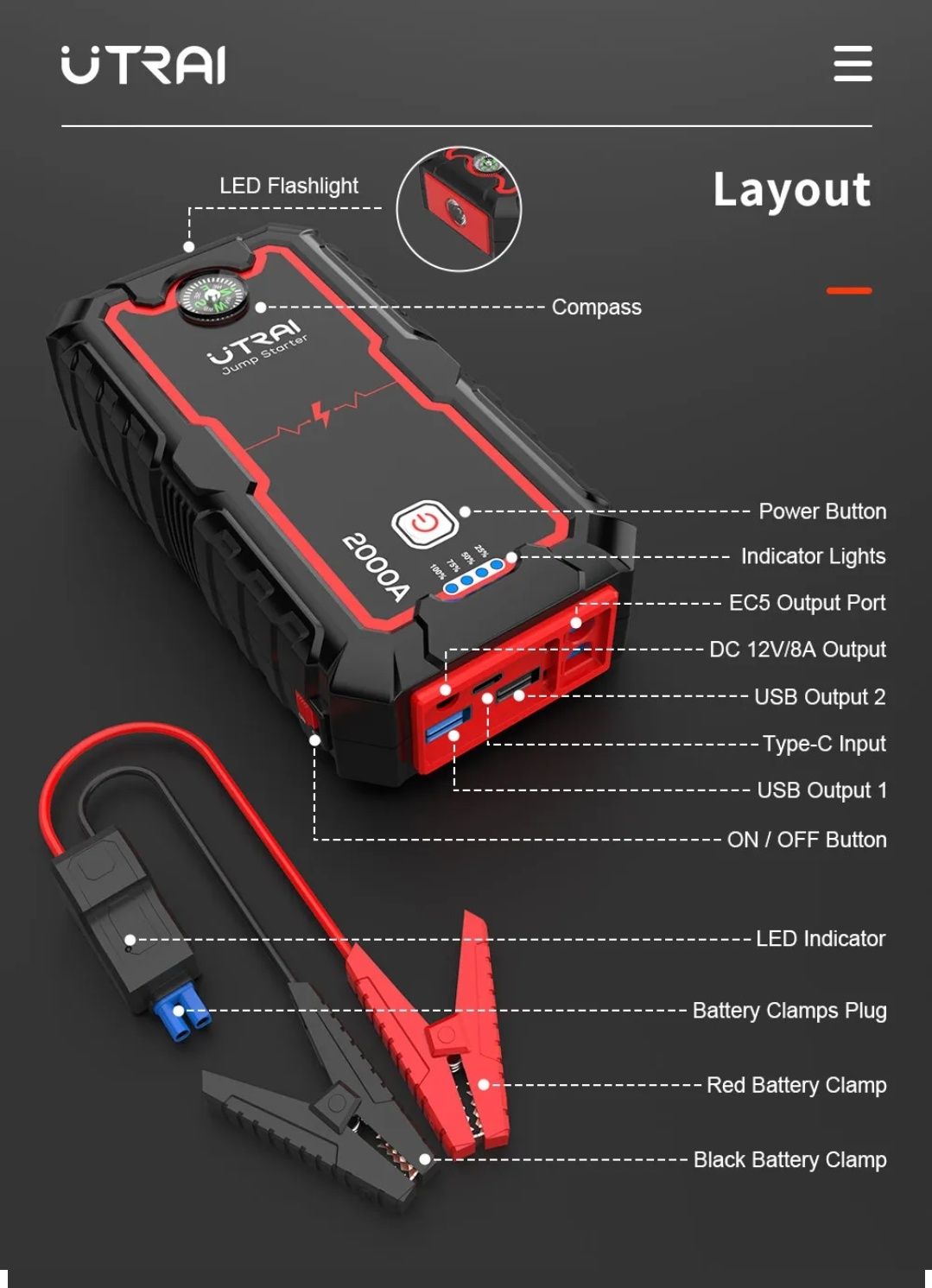 Booster UTRAI 2000a