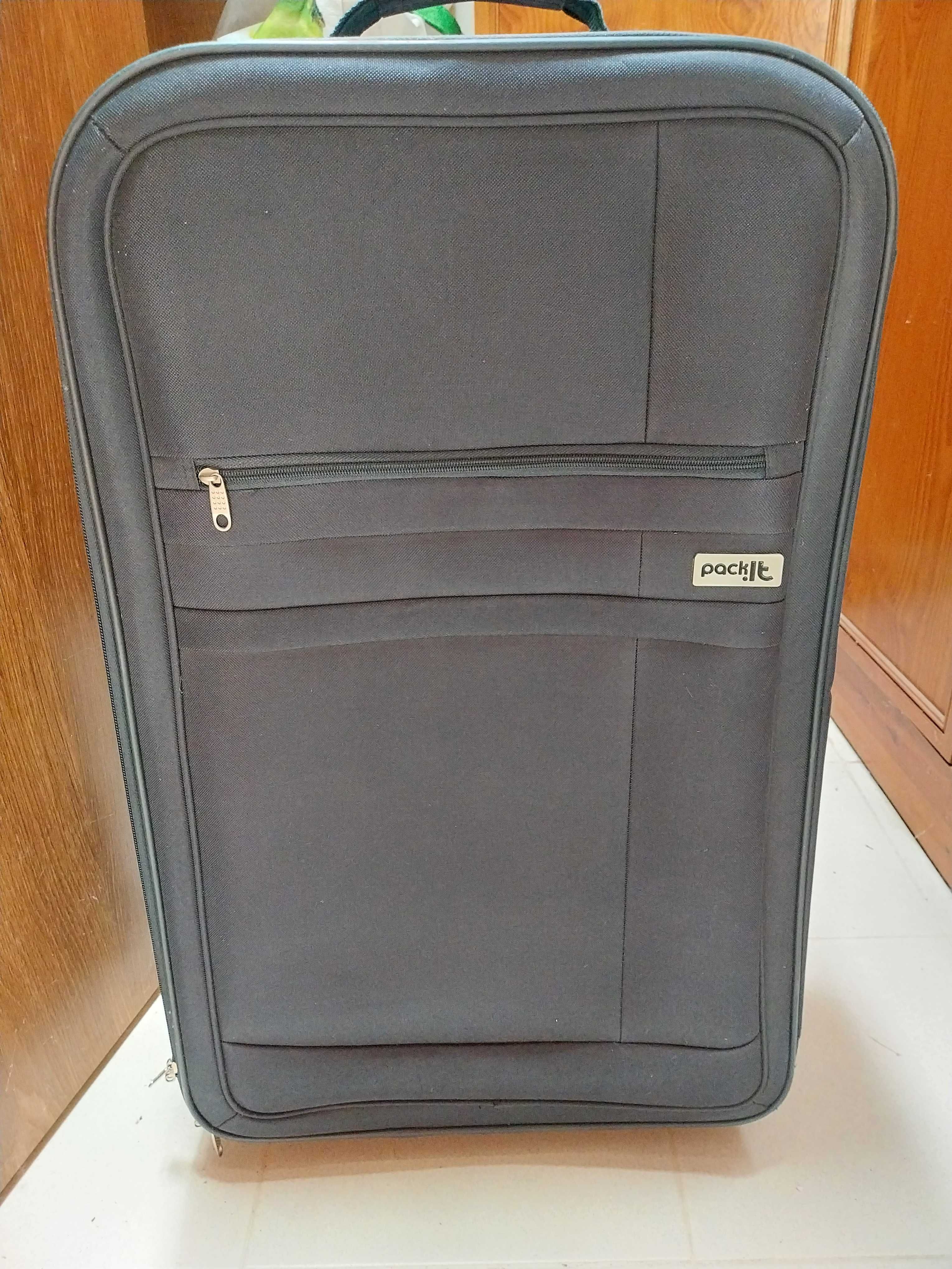 Mala de Viagem Grande 2 Rodas Azul Pack It