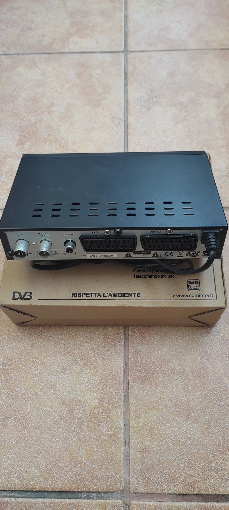 Новий тюнер DVB T2, цифровий ефірний примач.