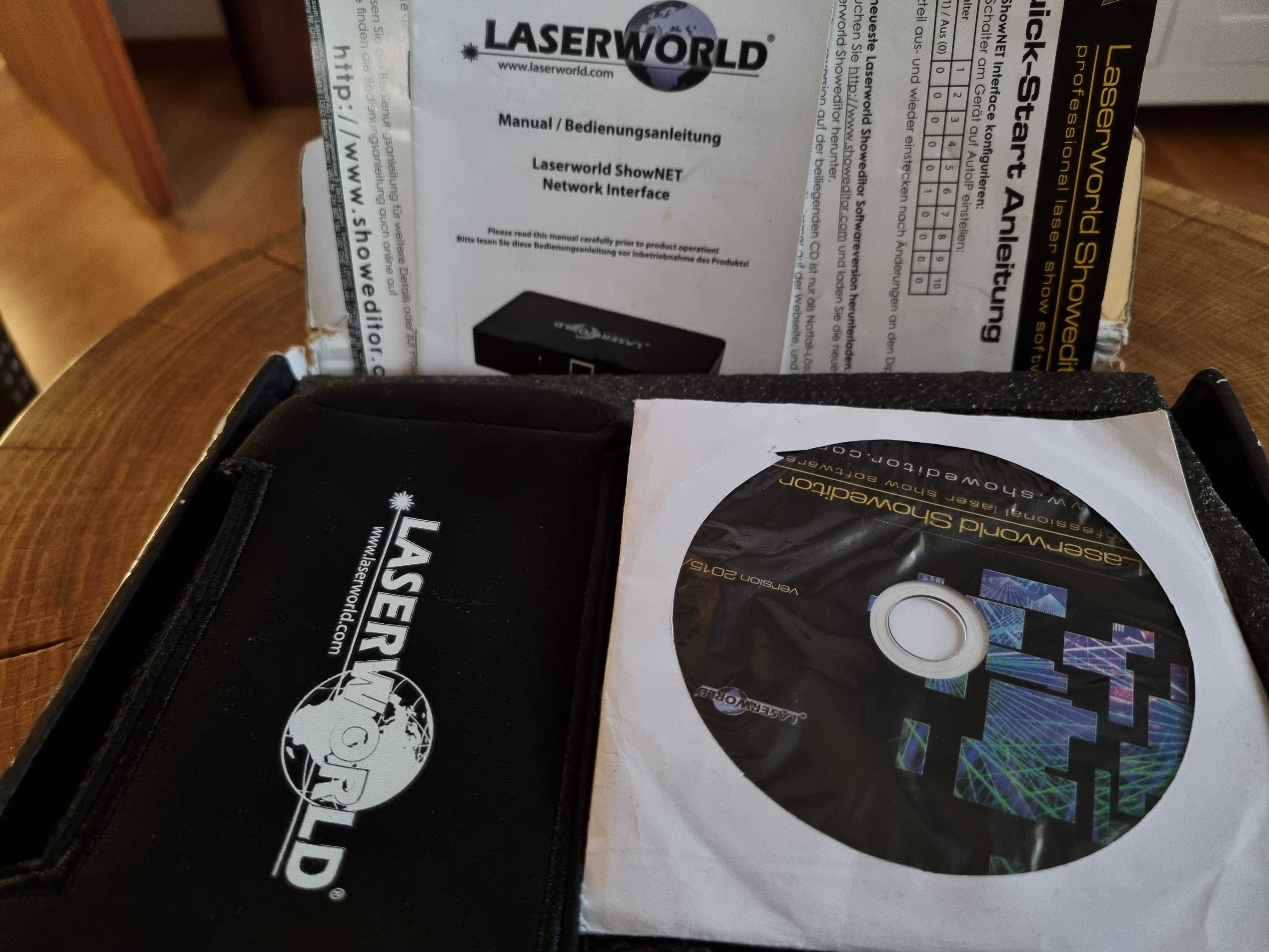 Laserworld Showeditor - interface do sterowania laserami
