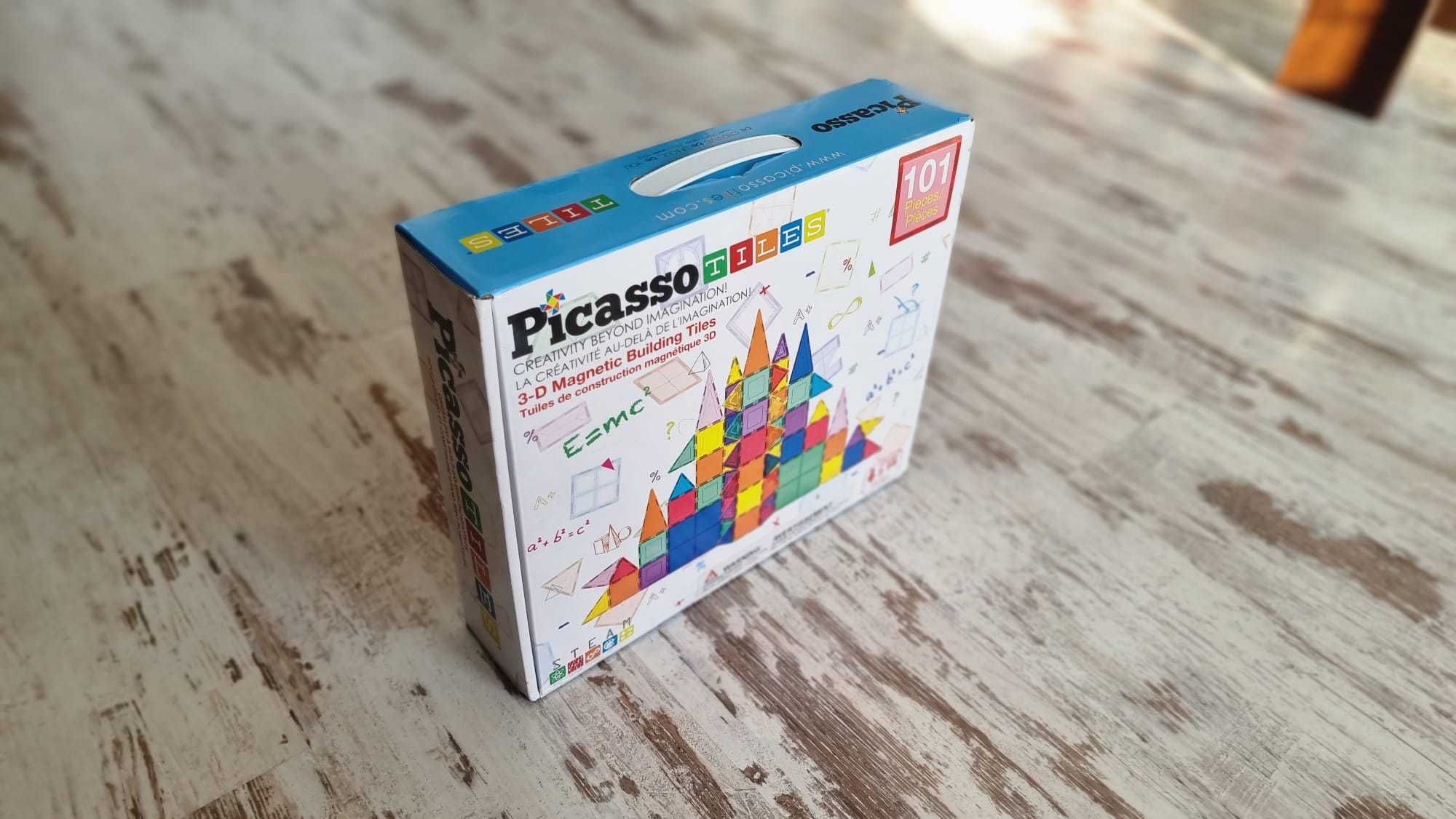 Klocki Magnetyczne Konstrukcyjne 101 el. Picasso Tiles – super zabawa!