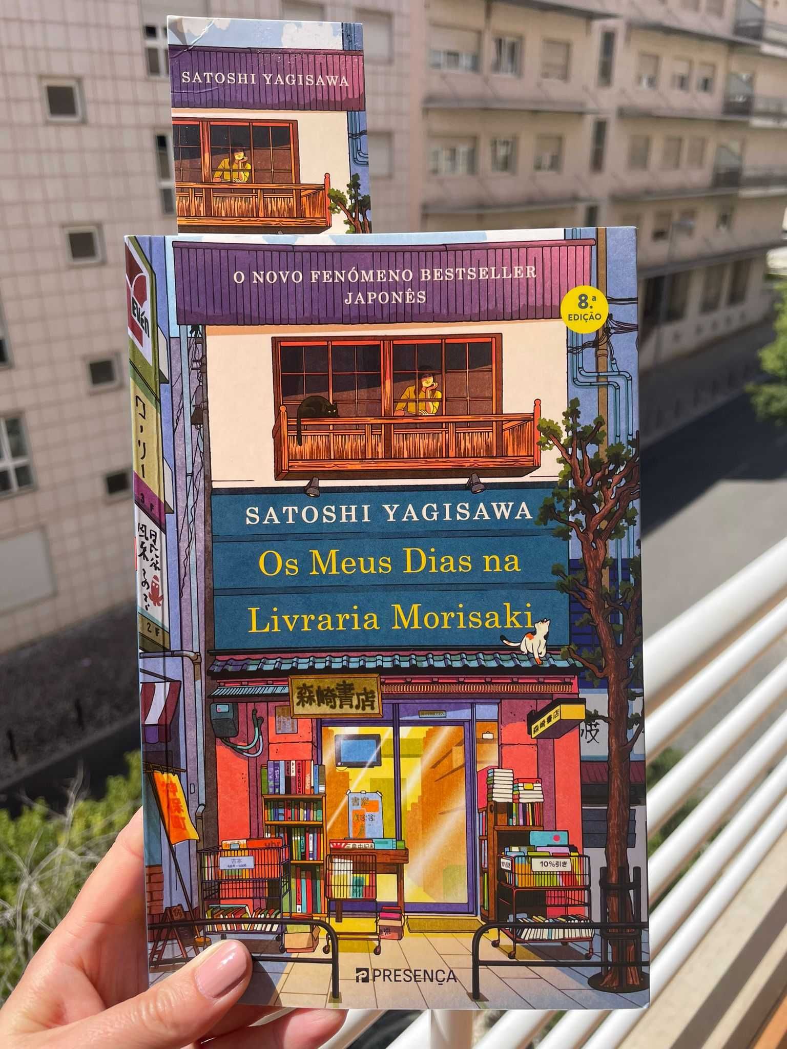 Os Meus Dias na Livraria Morisaki (livro em ótimo estado)