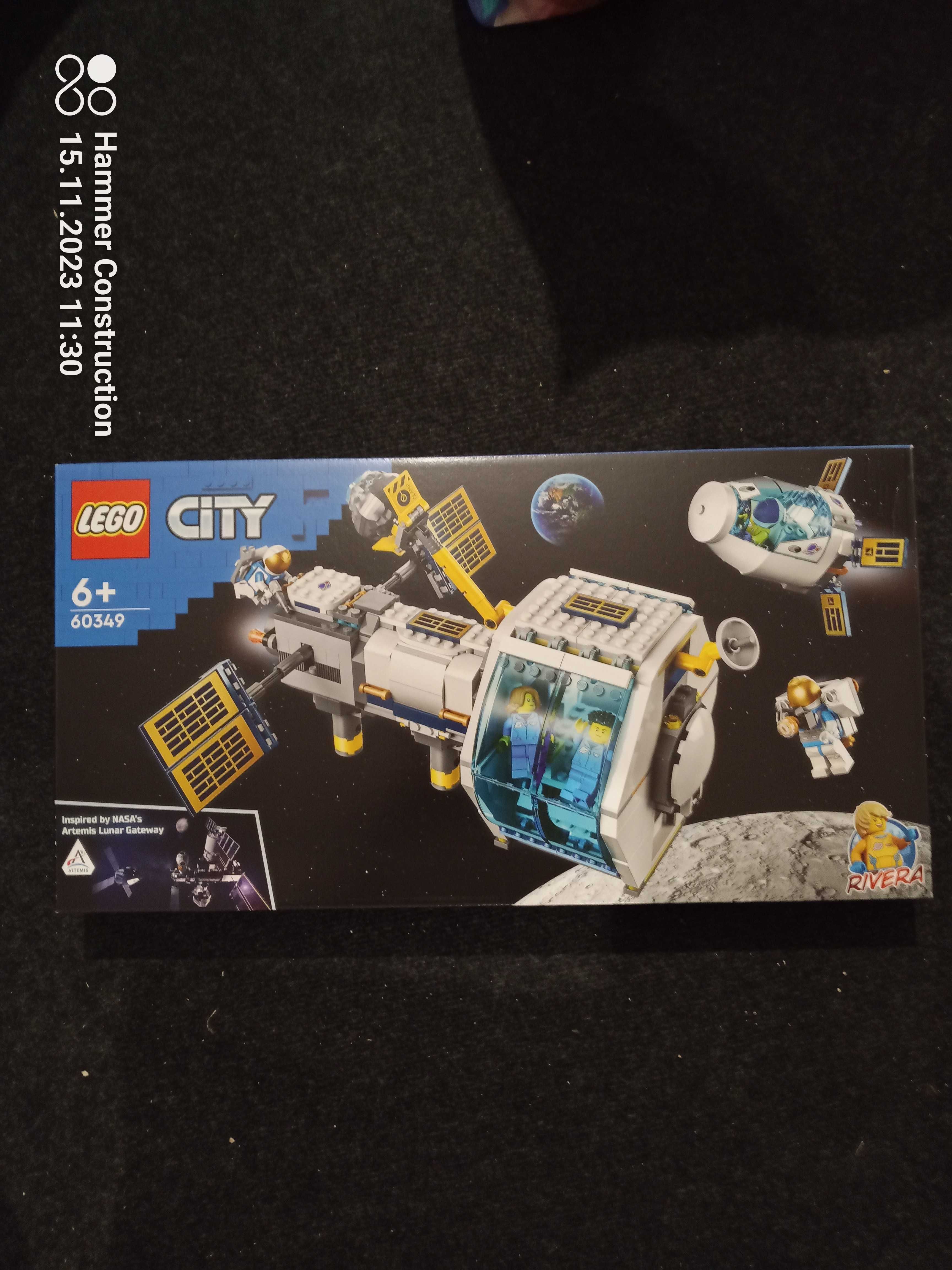 Lego City Stacja kosmiczna na księżycu. 60349