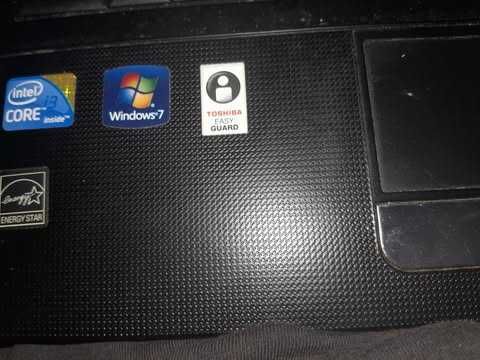 toshiba com windows 7  250gb com bateria viciada mas fociona 100%