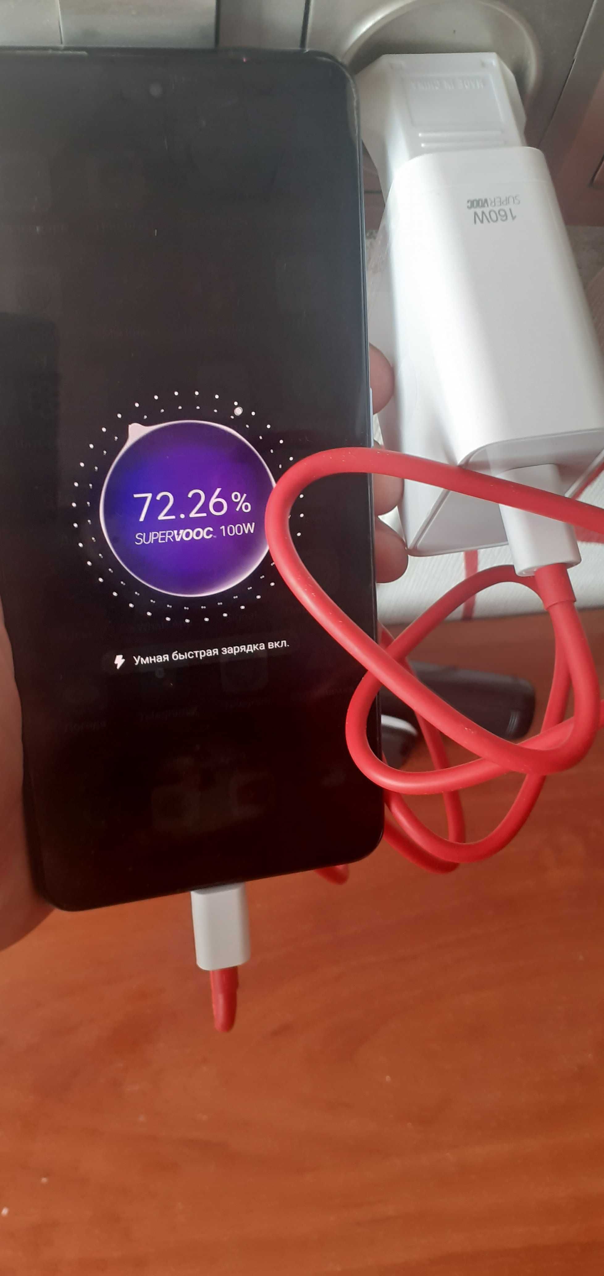 Зарядное устройство 160W-150 W/100W/80 W Supervooc OnePlus