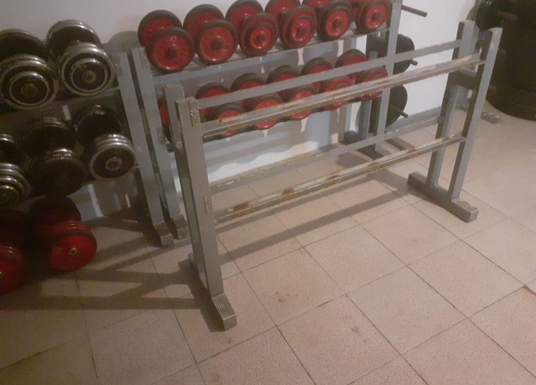 Bancada / Suporte halteres