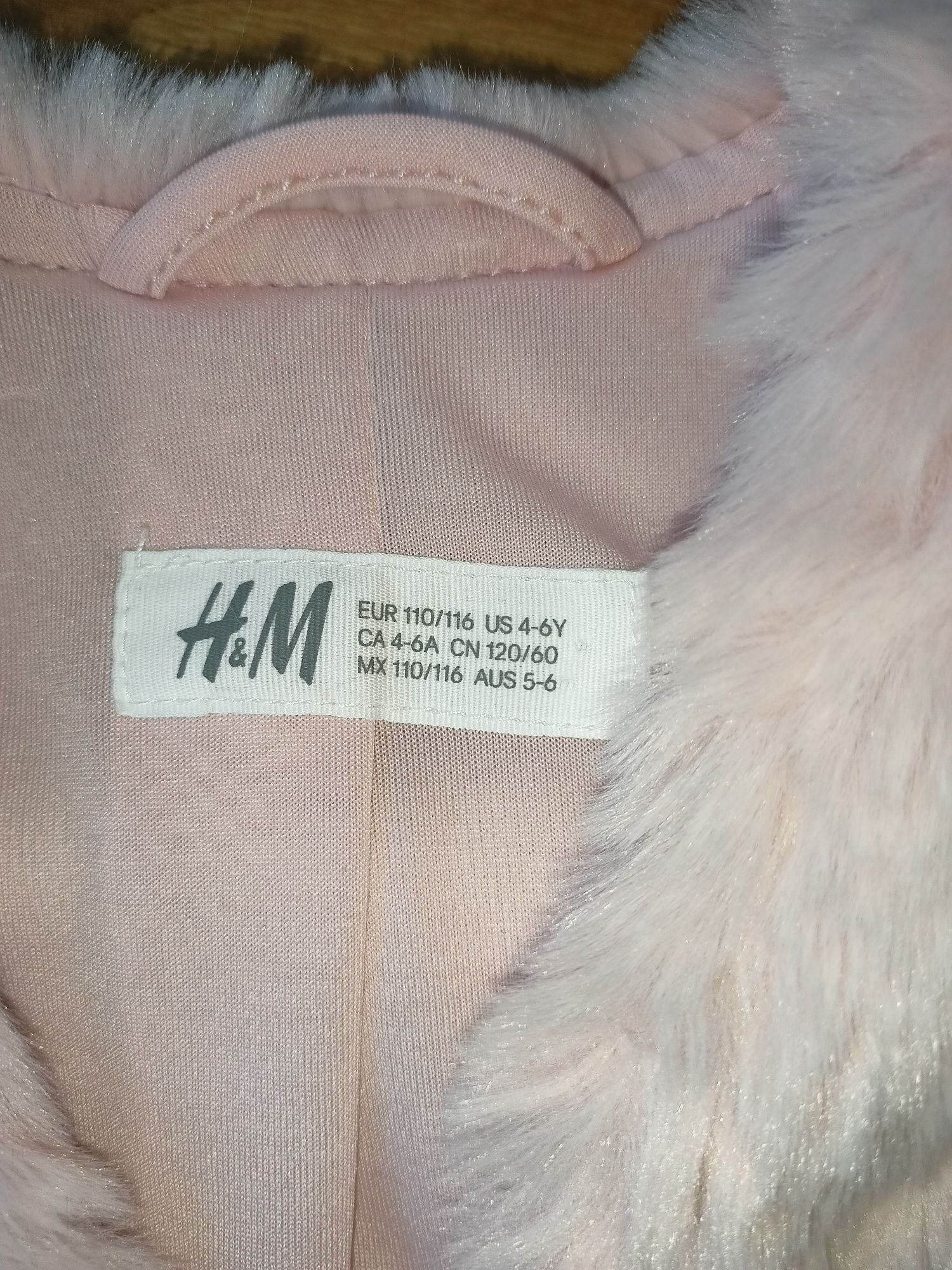 Futerko dziewczęce H&M 110-116