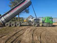 Usługi transportowe wywrotką od 1 tony do 28 ton usługi koparką walcem