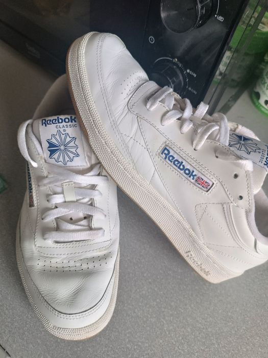 Buty sportowe Reebok białe -unisex-40.Stan bdb