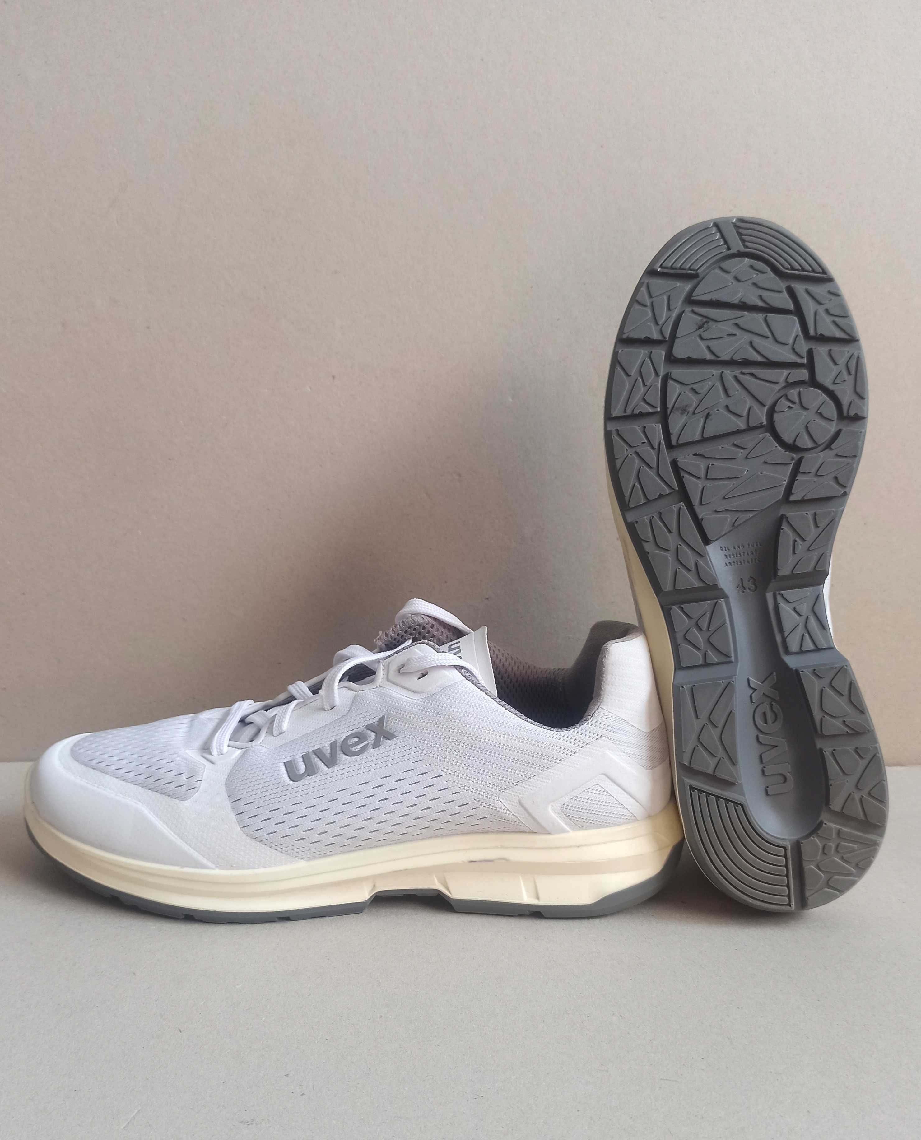 Męskie buty Uvex Sport White NC roz.43 JAK NOWE