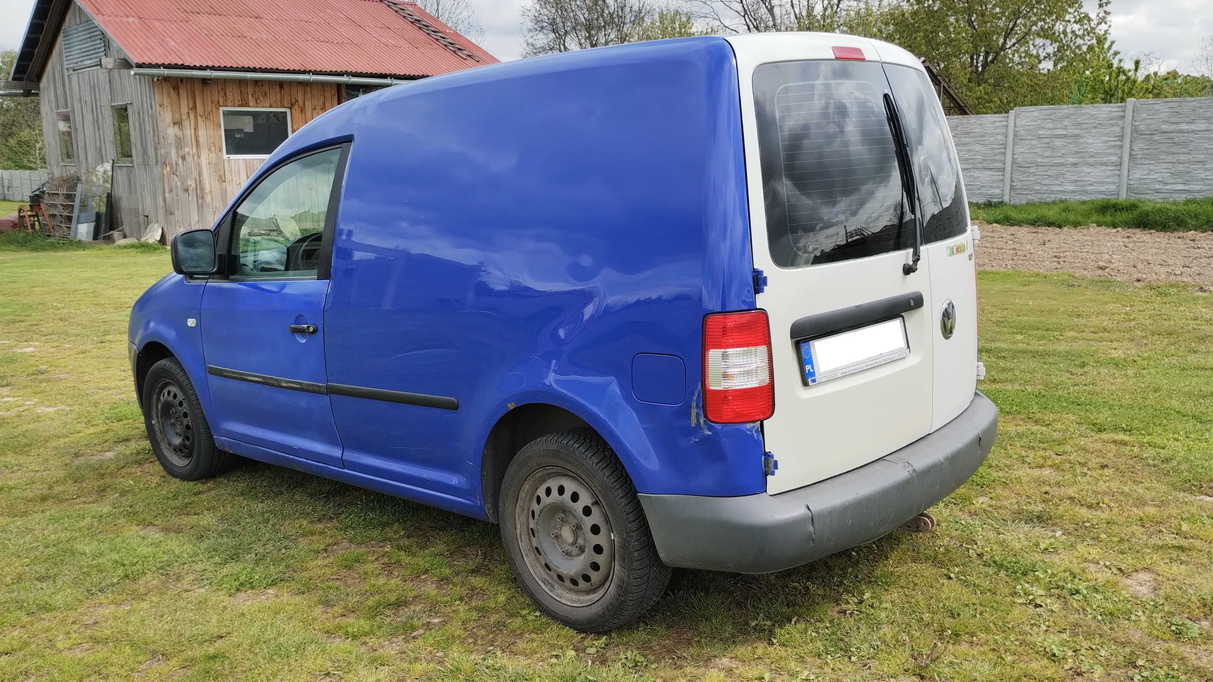 Vw Caddy Zarejestrowany 1.9Tdi 2004r Xenon