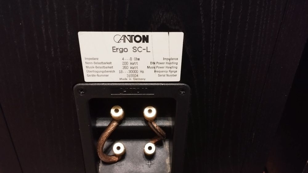 Kolumny Canton Ergo SC-L