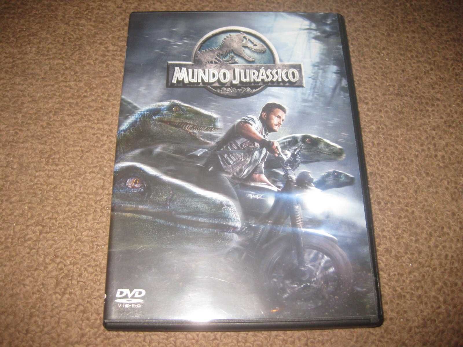 DVD "Mundo Jurássico" com Chris Pratt