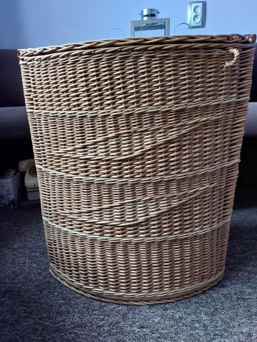 Kosz  wiklinowy na pranie/bieliznę