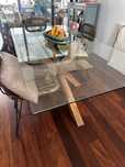 Mesa de Jantar em vidro