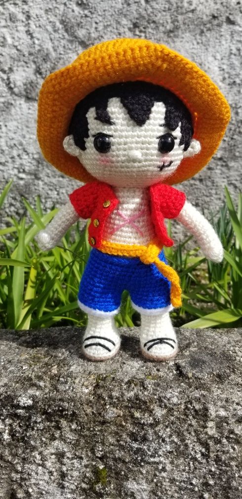 Luffy One Piece Amigurumi