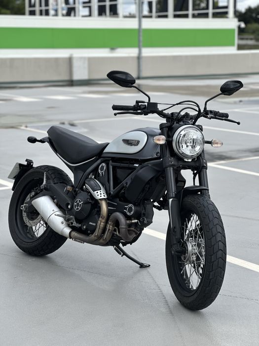 DUCATI SCRAMBLER 800 - Versão Raiada, Como Nova!
