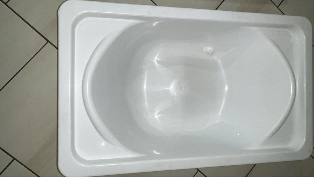 SUPER OFERTA komoda plus wanienka przewijak z regalem na kosmetyki