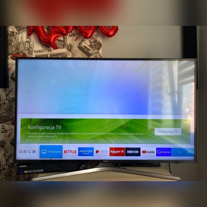 Samsung 50 cali 4K HDR Smart Tv Wifi Tizen Matryca VA Dvb t2 Hevc